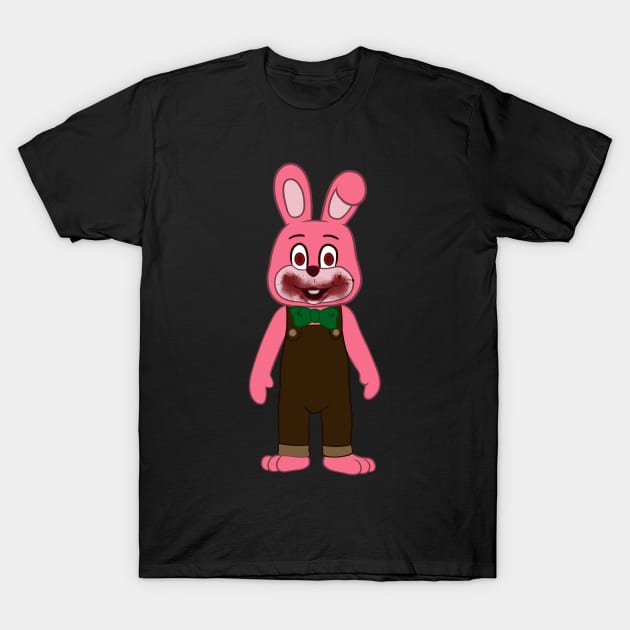 Robbie the Rabbit T-Shirt by MelonGummie